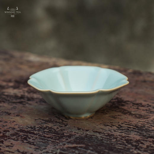 问鼎汝瓷鼎峰系列天青老款茗香杯 商品图0