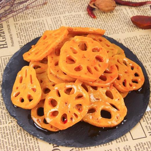 【上上好香辣藕片香香脆脆超好吃】湖南特产上上好香辣藕片30g*20包，香辣脆爽解馋素食，麻辣零食小吃黑鸭香卤莲藕脆藕独立包装开袋即食QQ 商品图2