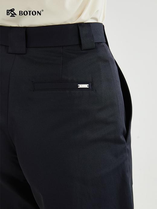 【时尚宽松】波顿春夏女士高腰阔腿五分裤高端美式休闲LF622223 商品图3