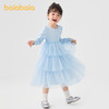 巴拉巴拉童装女童连衣裙秋装新款小童长袖网纱裙甜美儿童裙子 商品缩略图0