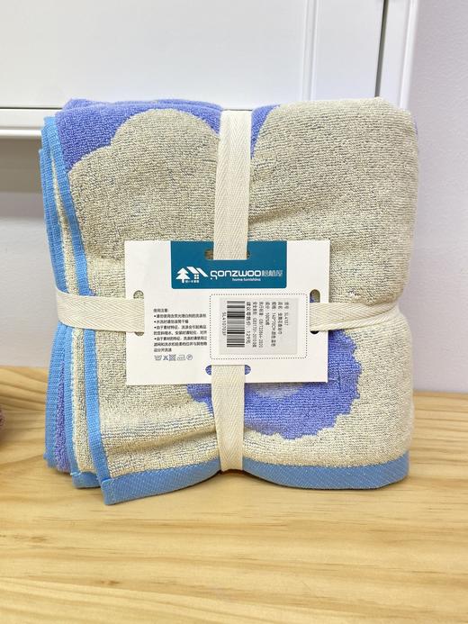 成人全棉毛巾浴巾专区 动感彩条/无印格纹/超强吸水王彩条 超柔纱多种款式纤维细腻触感柔软 商品图14