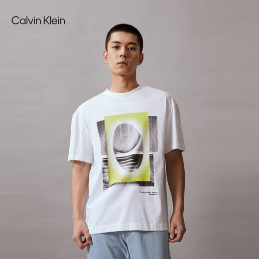 CK 短袖T恤男  J325199-YAF  . 商品图0