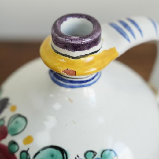 捷克产手绘红陶花器C0041 商品图6