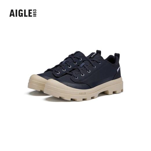 艾高 矮帮橡鞋男  NA918-F 海军蓝.【鞋底有膜，试穿小心】 商品图0