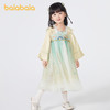 巴拉巴拉汉服女童连衣裙秋装新款童装儿童国风小童长袖襦裙潮 商品缩略图0