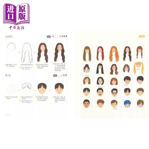 【中商原版】色铅笔手帐插画图集4000（上册） 可爱动物到日常服装与美食 港台艺术原版 Ramzy 枫书坊出版 商品图4