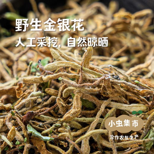 野生金银花 50g/袋 | 合作农友生产，产自广东连南瑶族自治县，生产者：张运东 &【公平贸易农人定价】 商品图0