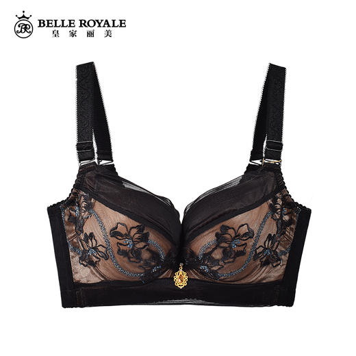 【秒杀品不退不换】WJ1658-3皇家丽美厚杯聚拢小胸显大调整型文胸 商品图1