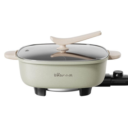 #新老款式随机发货#小熊 鸳鸯锅6L 电火锅 电炒锅 可供4~8人 多功能锅 分体式 家用 电热锅 料理涮肉 火锅 锅具 6L（Bear）包邮 商品图1