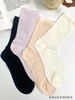 足装秀24夏季新品女士长筒袜堆堆袜超薄棉透气轻薄网眼长款女袜子 商品缩略图2