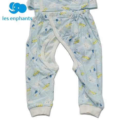 丽婴房-内衣类（春）D0套装浅蓝 商品图4