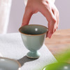问鼎汝瓷复刻款精工款天青钟秀杯 商品缩略图2