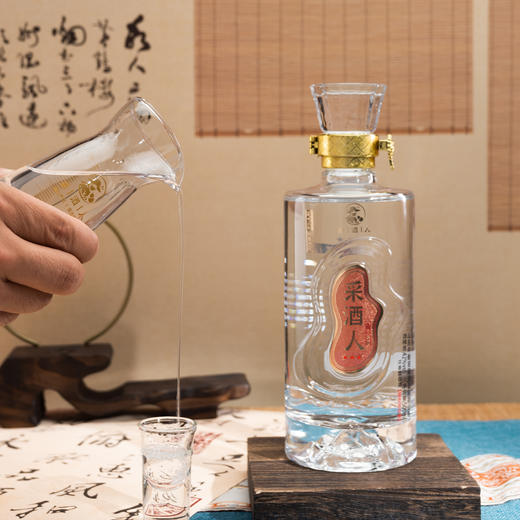 采酒人 采川三星 浓香型白酒500ml*1瓶 酒精度42%vol 商品图2