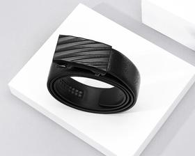 皮尔卡丹皮带男真皮商务休闲自动扣男士腰带官方时尚进口牛皮裤带