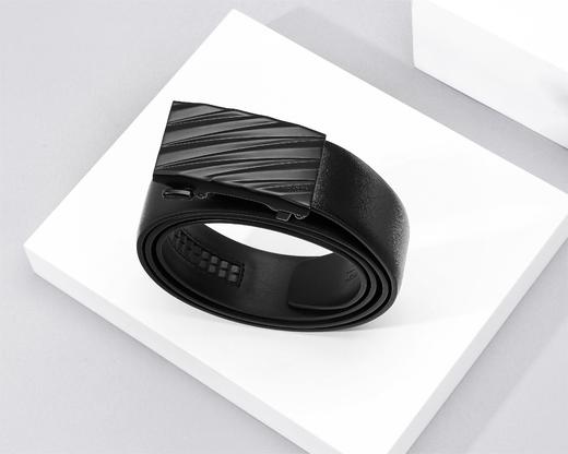 皮尔卡丹皮带男真皮商务休闲自动扣男士腰带官方时尚进口牛皮裤带 商品图0