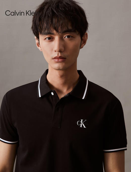 【特价商品不退不换】CK 短袖POLO衫男  J325370-BEH . 商品图4