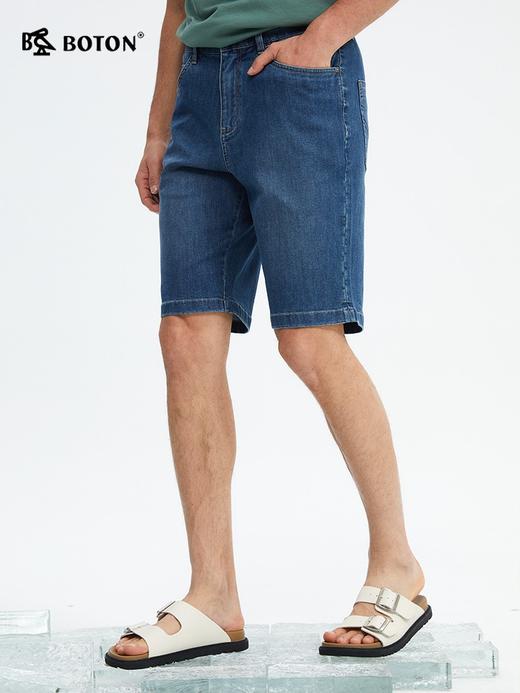 波顿男士春夏季牛仔短裤美式休闲高端裤子MF002224 商品图1