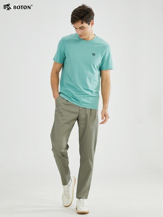 【亲肤抗皱】波顿男士窄脚休闲裤潮流宽松高端时尚ME860123 商品图2