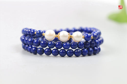 [ 逸乐 ]  青金石多圈手串 商品图0