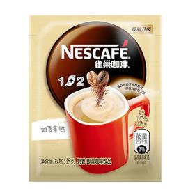 雀巢咖啡 1+2奶香拿铁即溶咖啡饮品 15g/袋