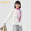 【奶噗噗】巴拉巴拉儿童卫衣女童春秋装新款卡通甜美圆领上衣 商品缩略图1