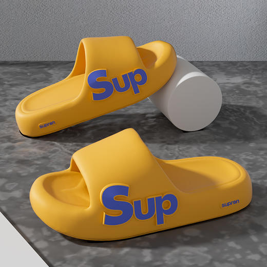 【踩屎感亲子拖鞋】Q弹才带劲儿童拖鞋男童，弹力EVA鞋底回弹力超好，贴合脚型不累脚，男孩夏季家居洗澡中大童亲子时尚外穿凉拖鞋QQ 商品图5