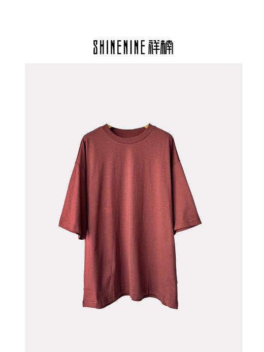 T420812240纯色短袖T恤 商品图0