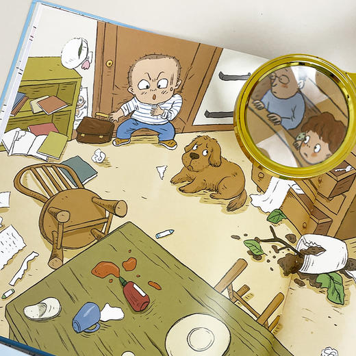 爸爸妈妈变小了 3-6岁 亲子关系 角色互换搞笑故事原创绘本 商品图3
