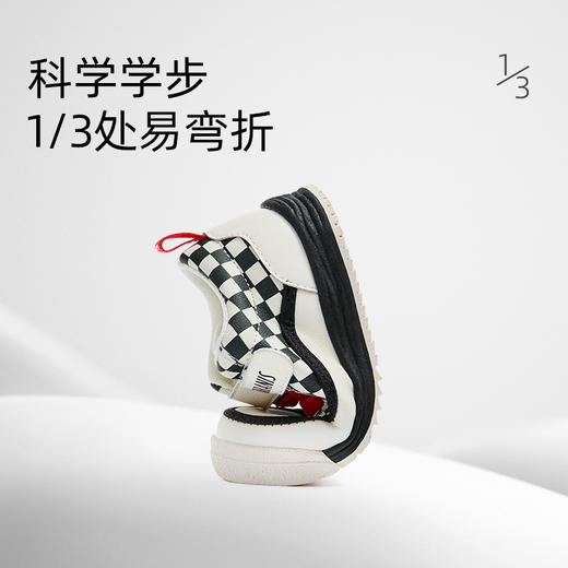 泰兰尼斯秋季婴童段棋盘格学步鞋T01B3C3060 商品图6