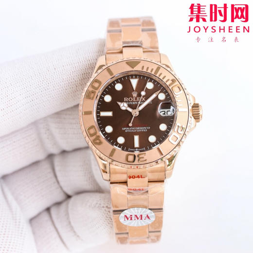 劳力士 ROLEX 游艇名仕型37系列 金游艇 灰游艇 蓝游艇 女士腕表 商品图3