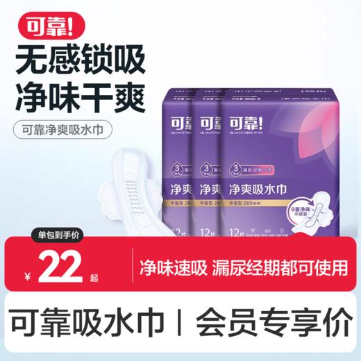 【可靠劲爽吸水巾】女经期夜用产妇产后包臀防漏240mm285mm 商品图0