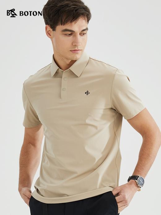 【吸湿速干】波顿春夏男士短袖纯色POLO高端户外运动休闲MT951223 商品图4