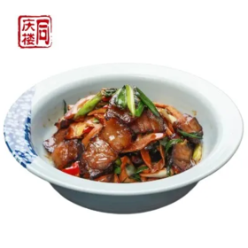 酸脆瓜炒酱肉(份)