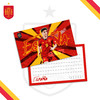 【官方正版】西班牙国家队|球员肖像明信片助威卡片欧洲杯足球迷卡 商品缩略图2