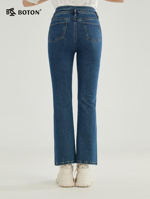 【提臀塑形】波顿女士高端微喇牛仔长裤修身百搭舒适LE291123 商品图1