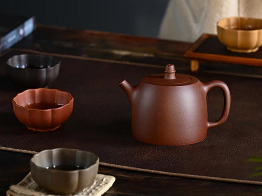 紫泥汉铎壶六件套 商品图4