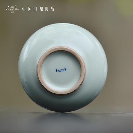 问鼎汝瓷鼎峰系列天青老款金钟杯 商品图3