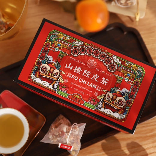 宝芝林山楂陈皮茶 200g/盒(10g*20包) 商品图0