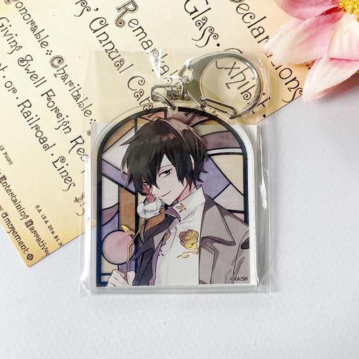 角川再版 文豪野犬春河35原画 亚克力挂件 太宰治中岛敦周边谷子 商品图3