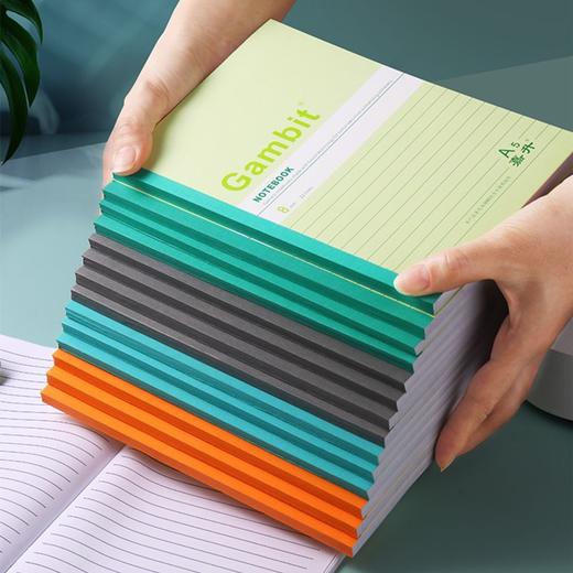 嘉顺达A5笔记本软皮抄40 60 80 100软抄软面抄记事本子商务日记本办公会议本1本 商品图1
