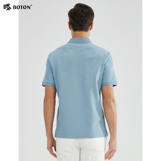【干净清爽】波顿年春夏男士纯色户外休闲短袖运动简约polo衫MT958223 商品图3