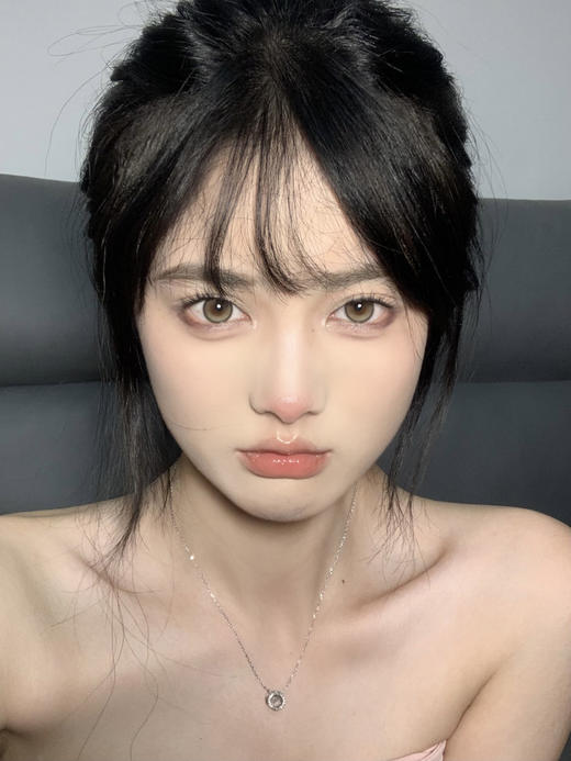 UtooCon旗下 · 钻石猫眼灰&钻石猫眼蓝&钻石猫眼紫&钻石猫眼棕 ·14.2mm白狮参考着色中等直径 · 月抛 商品图2