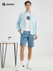 【轻薄修身】波顿男士纯色长袖衬衫高端美式休闲MS697123 商品缩略图1