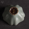 问鼎汝瓷紫金釉经典款天青葵花杯 商品缩略图3