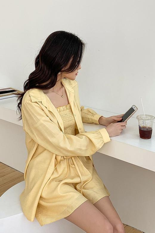 韩都衣舍/Handu Group 黄色休闲三件套 12489 商品图4