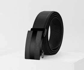 皮尔卡丹皮带男真皮腰带男士商务休闲自动扣高档官方正品牛皮裤带送男友送爸爸