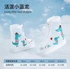 【简约时尚，靓丽出行，萌趣卡通儿童雨鞋套】平跟中筒儿童雨鞋套 圆头粉色可爱 卡通图案防滑 耐磨户外水鞋套-QQ 商品缩略图2