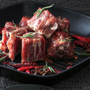 大庄园新西兰原切羊蝎子2斤【欧盟认证】羊脊羊脖骨火锅食材 冷冻羊肉 商品图2