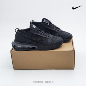 耐克NIKE Air Max Flyknit Racer 大气垫 透气编织 缓震舒适 新款运动休闲男士跑步鞋