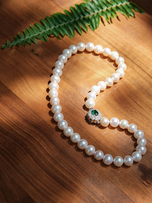 盛唐牡丹 |“传家宝”无核全珠珍珠项链[特价品] 商品图0